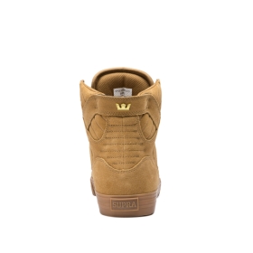 Dámské Kotníkové Boty Supra SKYTOP Tan/Lt Gum | CZ-78187